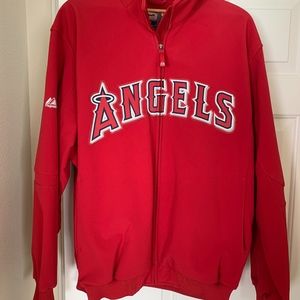 MAJESTIC Men's Angels MLB ThermaBase Jacket